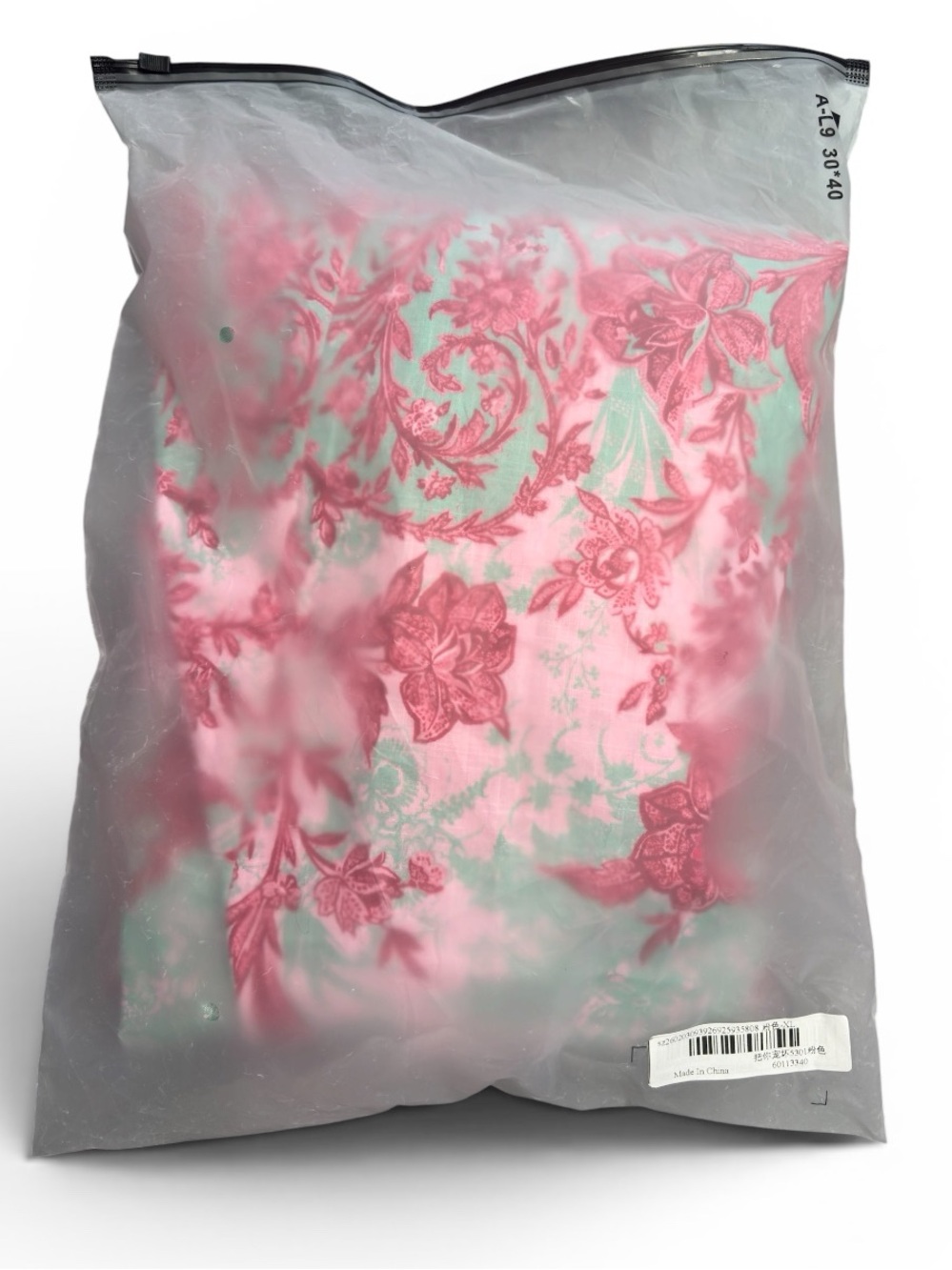 Size 12 Floral Pink Square-Neck Maxi Dress - Picture 8 of 10